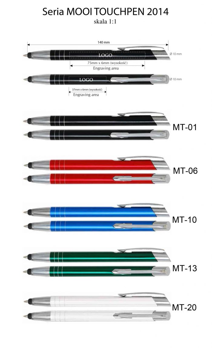 mooi_touchpen wymiary